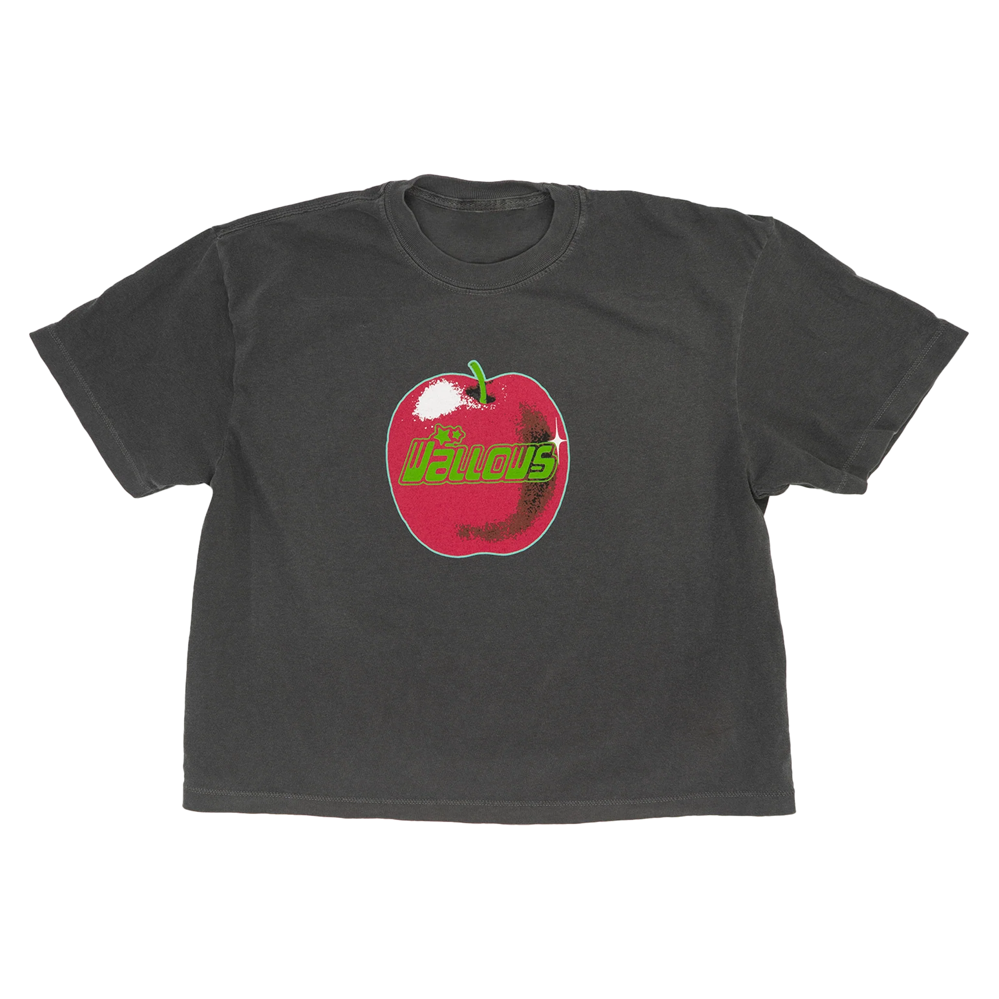 Apple Ladies Crop Tee